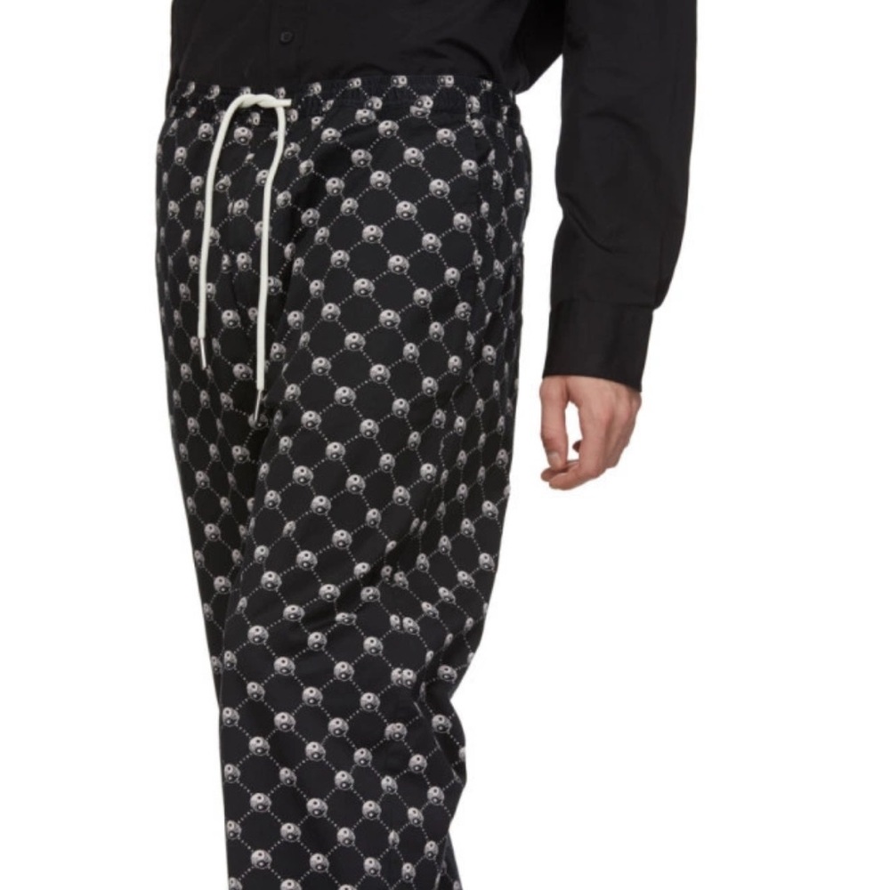 NWT Diesel Black P-Toll-Peace Trousers Men Size Small Pull On Joggers Track Pant